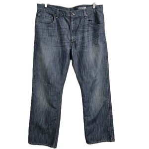Levi's SilverTab Jeans Mens 38x32 Blue Bootcut Medium Wash Denim Pants 90s Y2K